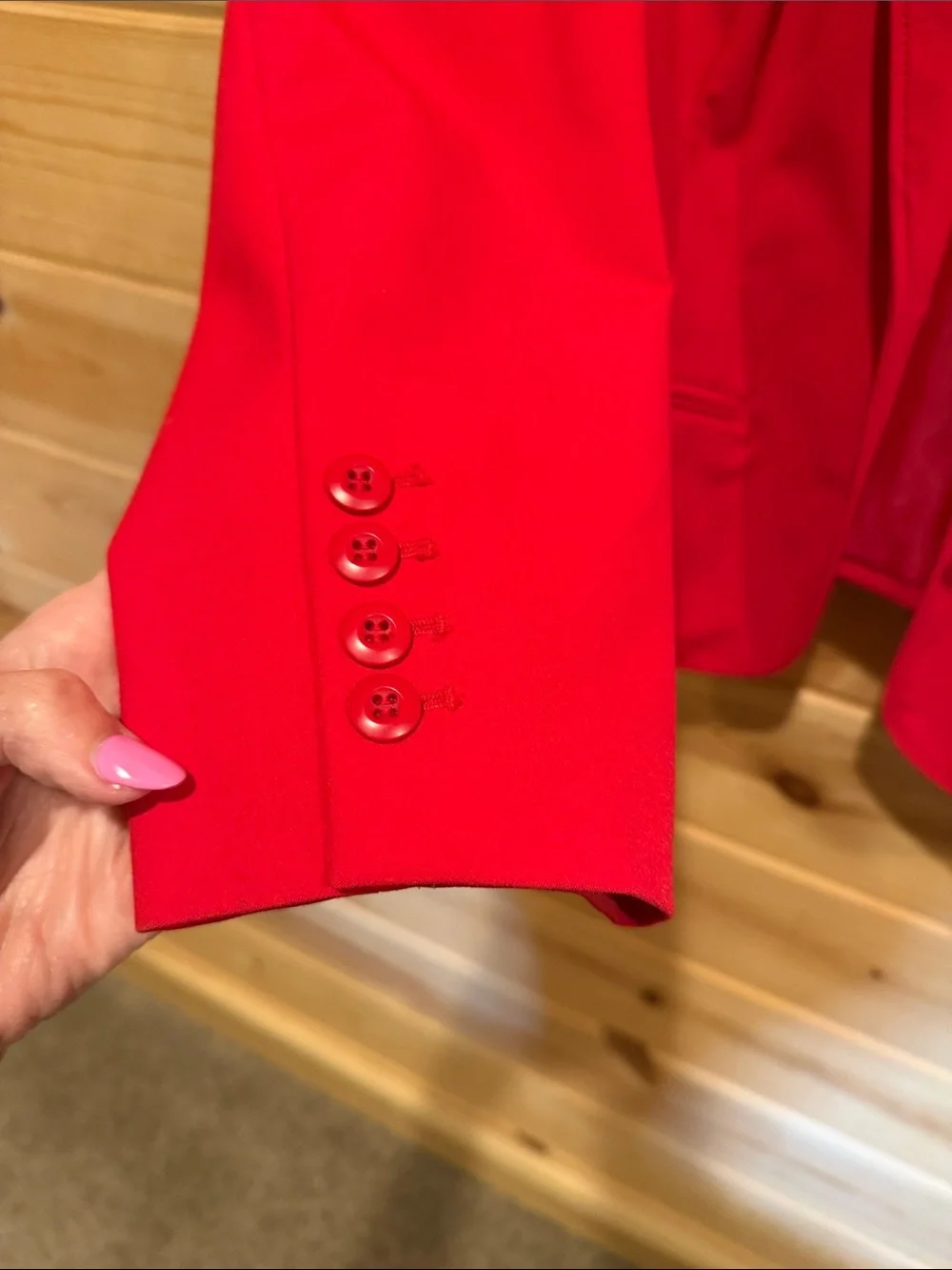 Lane Bryant Bright Red Tailored Blazer